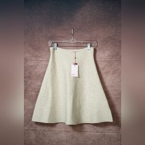 Ulla Johnson Cream A-Line Skirt